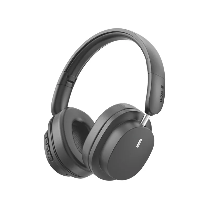 S-900 Wireless Bluetooth Headphones – Over-Ear HiFi Stereo Headset with 50mm Drivers, aptX, Long Battery Life, TF Card & Mic for PC/Phone